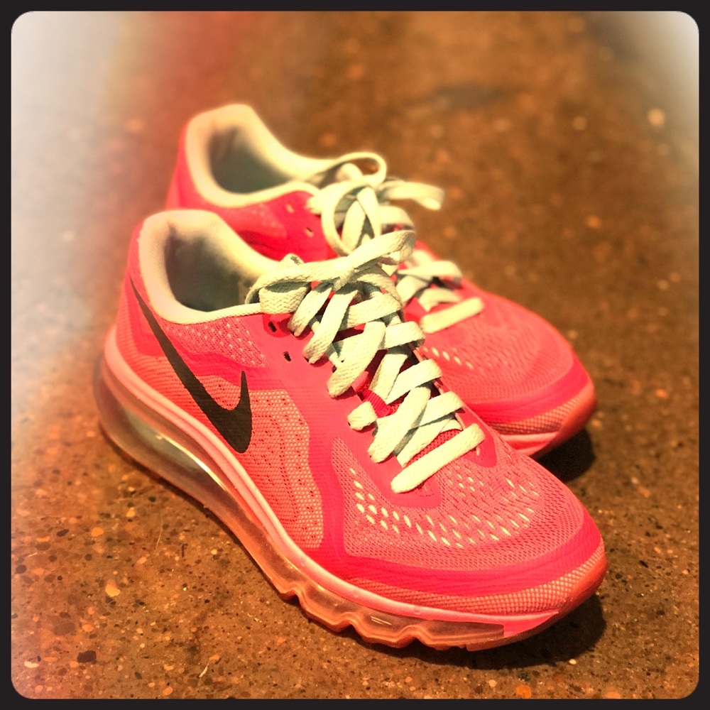 Pink & Teal Nikes